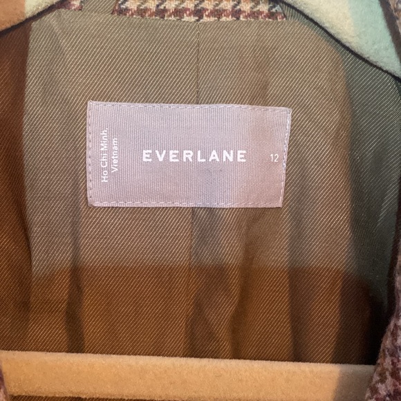 EVERLANE The Oversized Double-Breasted Blazer Sz 12 - Picture 11 of 15